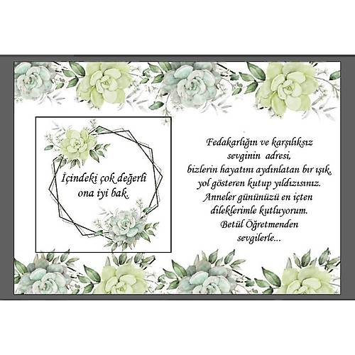 Anneler G�n�  Temal� Kare Pleksi Ayna