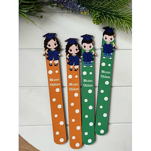 Ah�ap Kitap Ayra�lar� -Mezuniyet Temal�