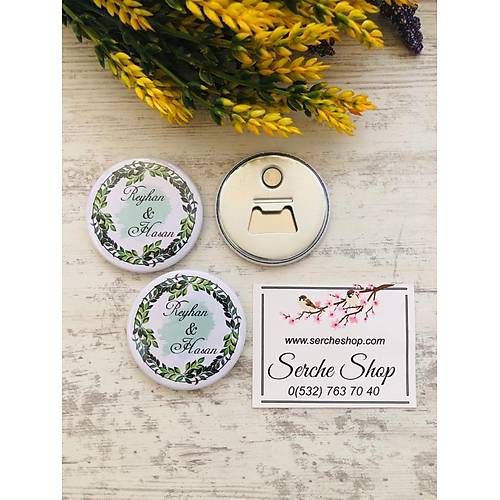 Zeytin Dal� Metal A�acakl� Magnet