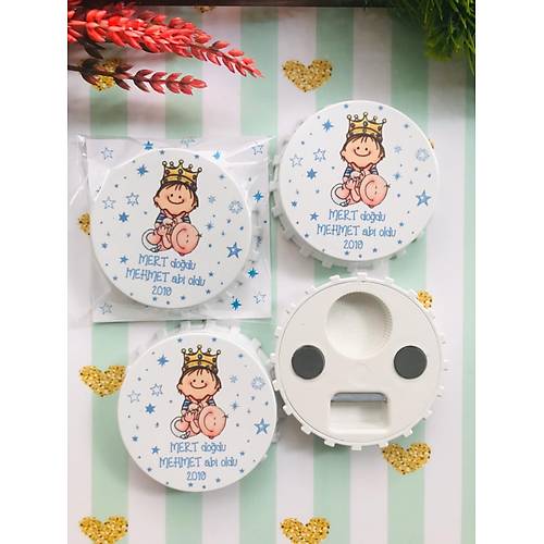 KAPAK A�ACAK MAGNET AB� KARDE� TEMALI