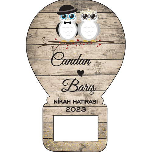 Balon A�acakl� Magnet Bayku� �ift