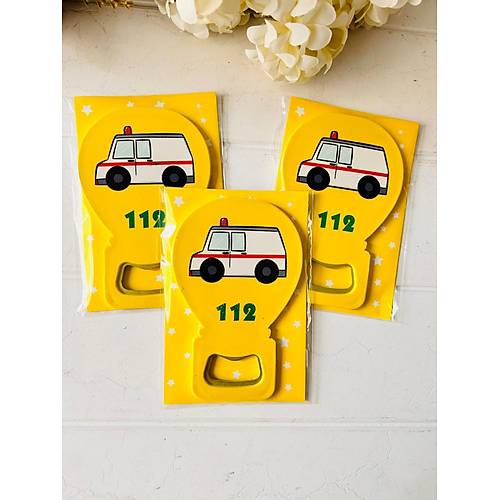 AmbulansTemal� Balon Magnet