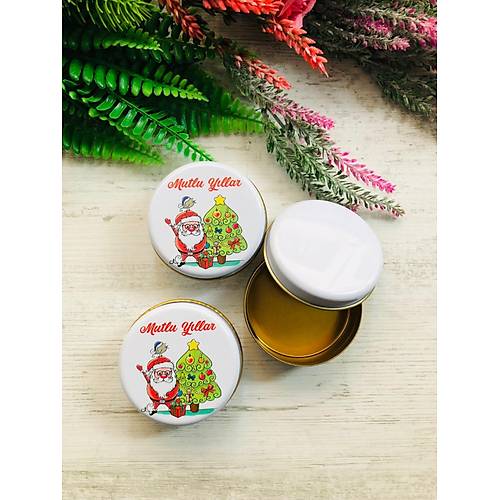 Yeni Y�l Temal�  Mini Metal Kutu