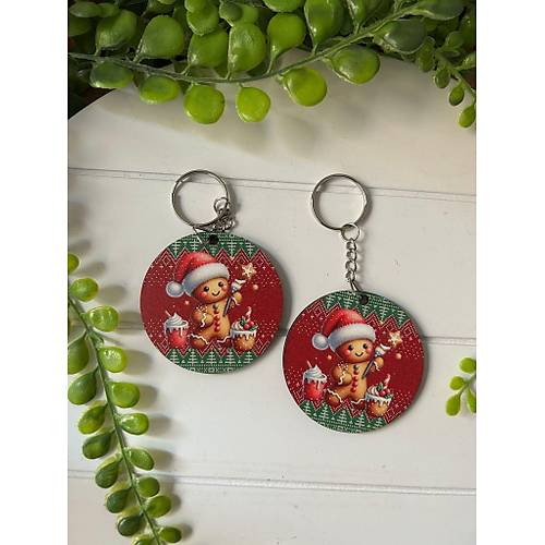 Ah�ap Anahtarl�k  Yeni Y�l Temal�