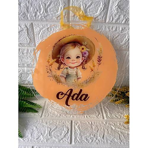 PLEKS� KAPI S�S� 30 CM  ��R�N KIZ TEMALI