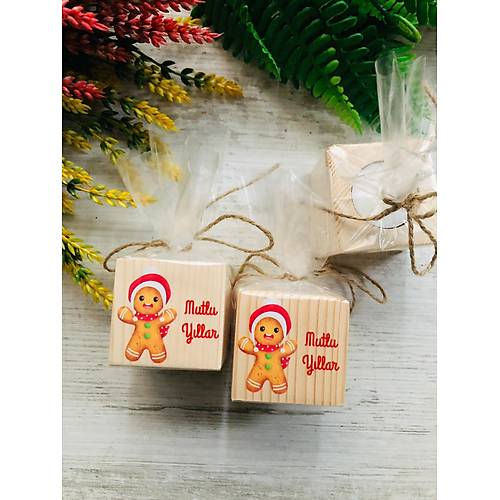 Yeni Y�l Temal� Kurabiye Adam Mumluk