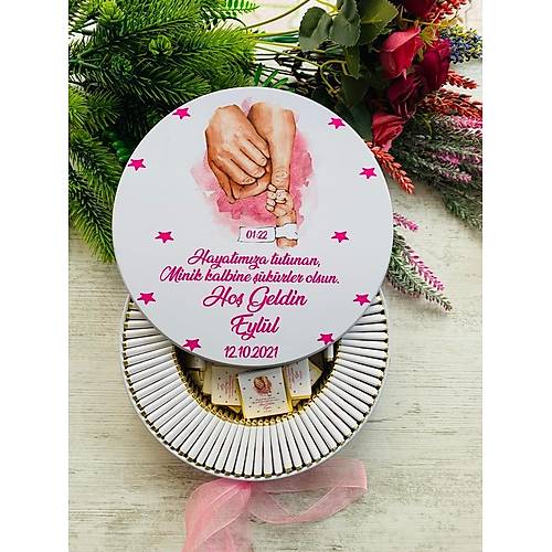 ANNE BABA BEBEK EL�  TEMALI ��KOLATA KUTUSU