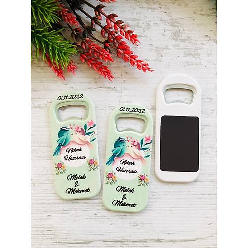 A�IK KU� VE ���EK DESENL� UZUN A�ACAKLI MAGNET