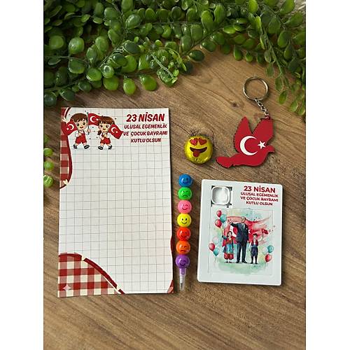 23 N�SAN AH�AP ANAHTARLIK +�KOLATA+KALEM+PUZZLE