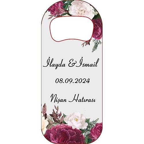 BORDO ���EK  TEMALI UZUN A�ACAKLI MAGNET