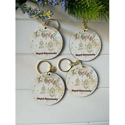 Ho�geldin Ramazan Temal� Ah�ap Anahtarl�k