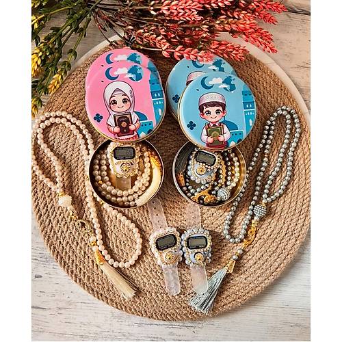 Kutulu Zikirmatik ve Tesbih   Kuran-Haf�zl�k-Okul Hediyeli�i