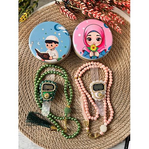 Kuran-Haf�zl�k-Okul Hediyeli�i Kutulu Tesbih ve Zikirmatik