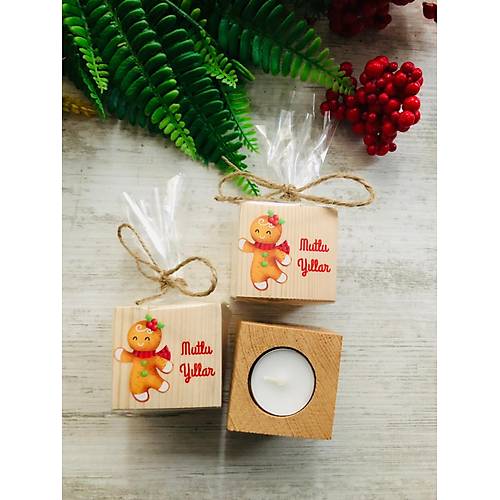 Yeni Y�l Temal� Kurabiye Adam Mumluk