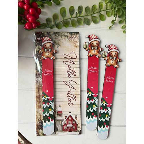 Ah�ap Kitap Ayra�lar� -Noel Yeni Y�l Temal�