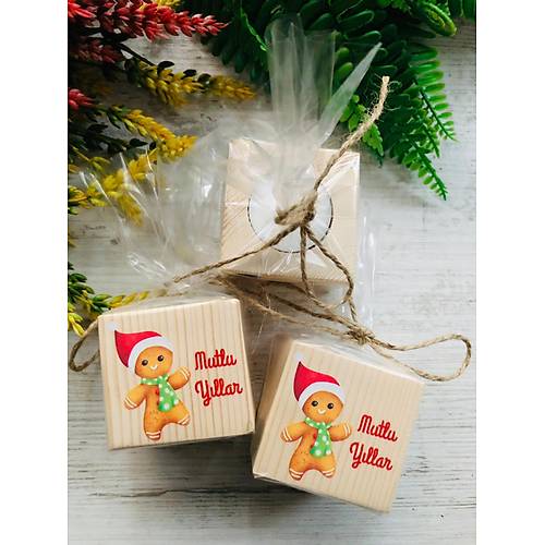 Yeni Y�l Temal� Kurabiye Adam Mumluk