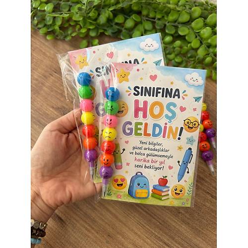 SINIFINA HO� GELD�N EMOJ� KALEM