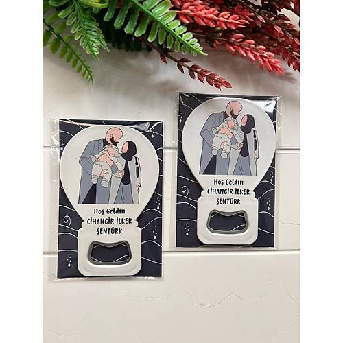 Anne Baba �ocuk Balon Magnet