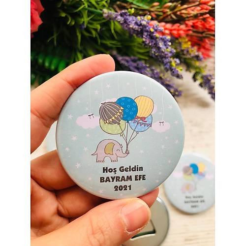 A�acak Magnet Balonlu Fil