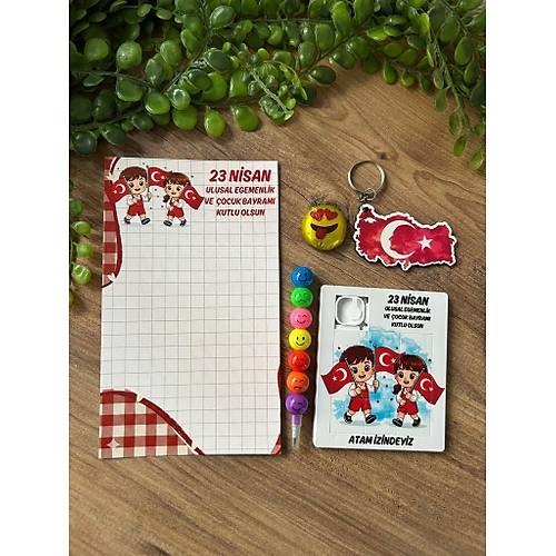 23 N�SAN AH�AP ANAHTARLIK +�KOLATA+KALEM+PUZZLE