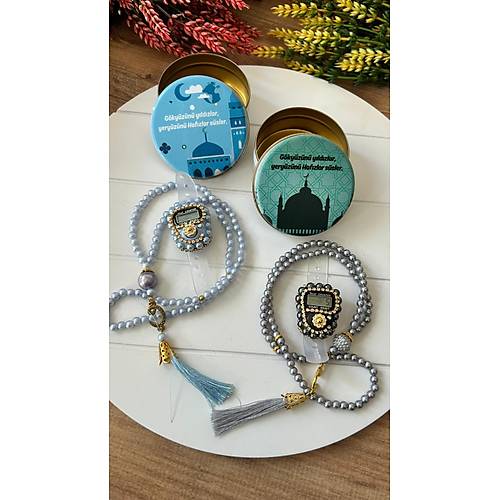 Kutulu Zikirmatik ve Tesbih   Kuran-Haf�zl�k-Okul Hediyeli�i