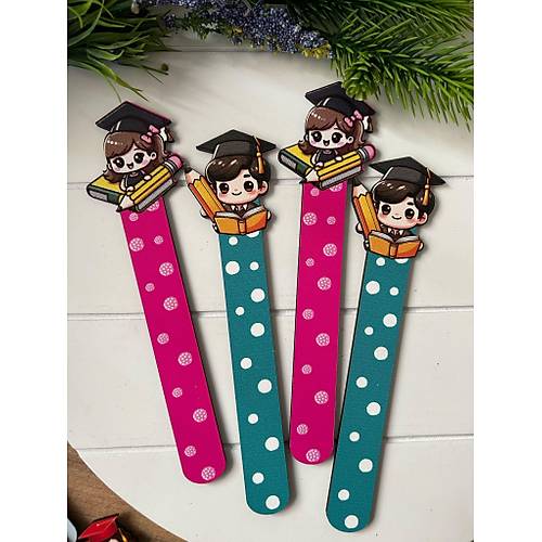 Ah�ap Kitap Ayra�lar� -Mezuniyet Temal�