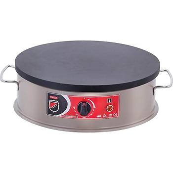 Ikgaz Silverinox Krep Makinesi Gri nox 40 Cm