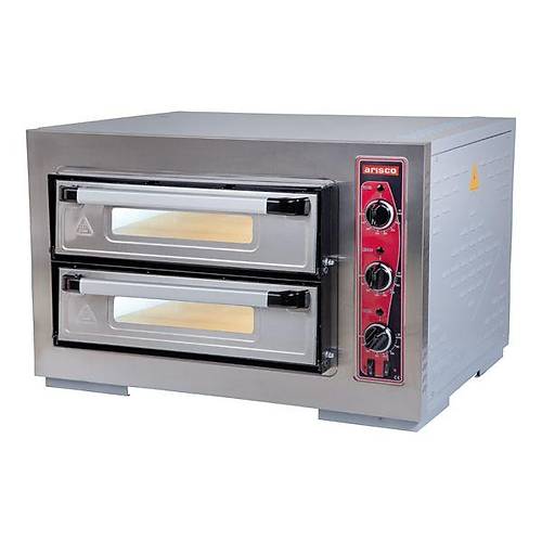 Arisco Pizza Frn ift Katl  Ta Tabanl (4+4) x Ø 250 mm pizza tepsisi