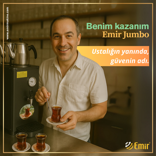 Emir Jumbo ay Kazan 2 Demlikli ay Makinesi 23 LT