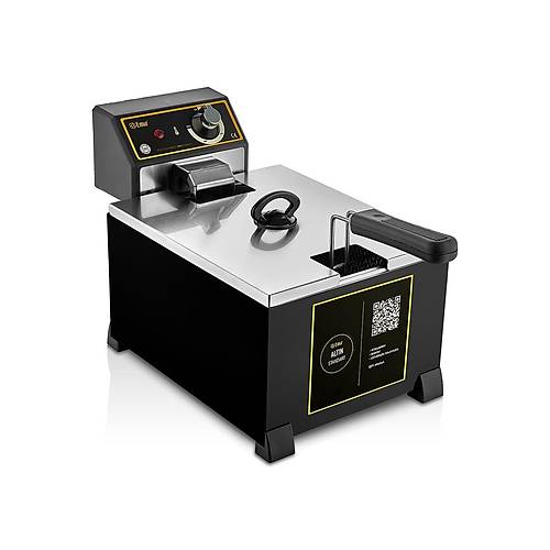 Emir Black Gold Seri 5 Litre End�striyel Frit�z � Piano Black � Profesyonel Kullan�m