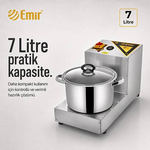 Emir 4 B��akl� So�an Do�rama Makinesi Makinas� 7 Litre