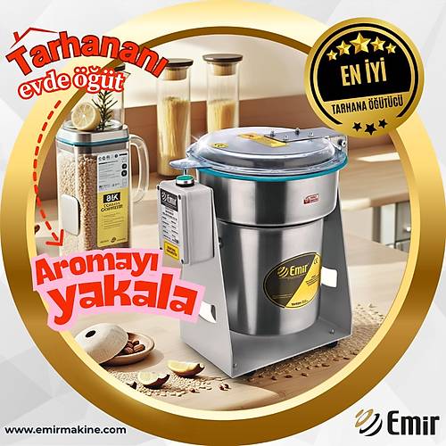 Tarhana tc Elektrikli KuruGda Tarhana ekme Makinas tc Deirmen Makinesi 1500 Gr 28000 Devir