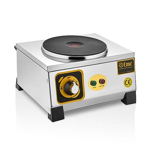 Emir Elektrikli Pleyt Ocak Tekli Istc Sanayi Tipi 2000 Watt