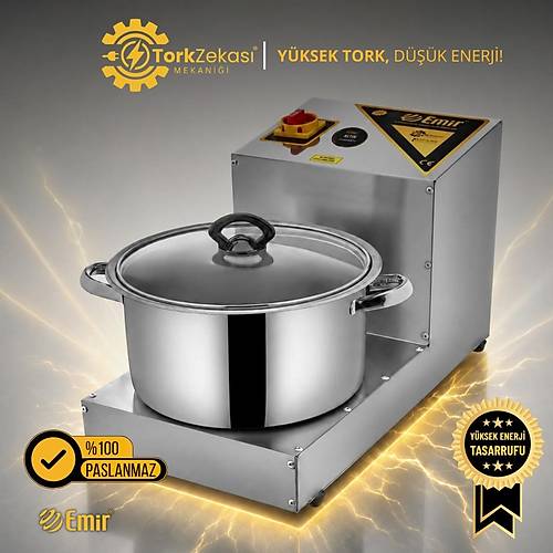 Emir 4 B��akl� Humus Yapma Humus Haz�rlama Makinas� Nohut Ezme Makinas� 7 Litre