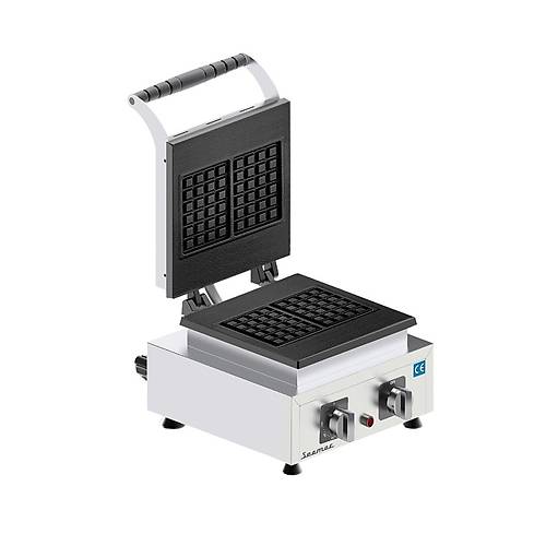 Seamac Kare Tek Kapakl Pankek Makinesi Elektrikli