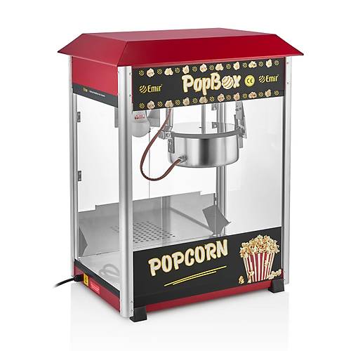 Emir Popcorn Makinesi Patlam�� M�s�r Makinas� End�striyel Tip Yerli �RET�M