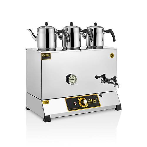 Emir  �ay Kazan� �� Demlikli Elektrikli �ay Oca�� Kazan� 38 L.