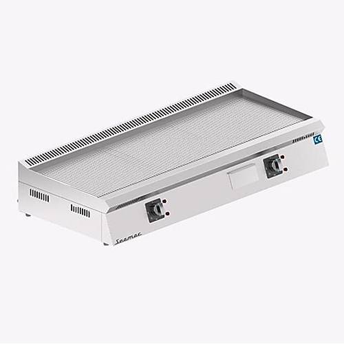 Seamac Ya ekmeceli 120 cm Oluklu Pleyt Izgara zel Seri Elektrikli