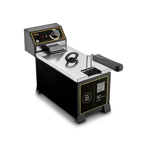 Emir Black Gold Seri 3 Litre End�striyel Frit�z � Piano Black � Profesyonel Kullan�m