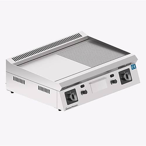 Seamac 70 cm Yar Oluklu Pleyt Izgara Elektrikli