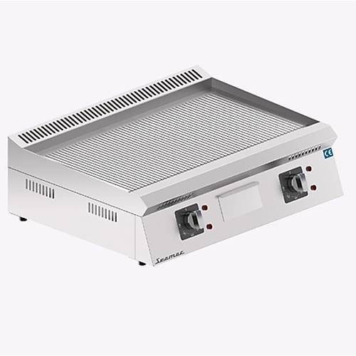 Seamac Ya ekmeceli 70 cm Oluklu Pleyt Izgara zel Seri Elektrikli
