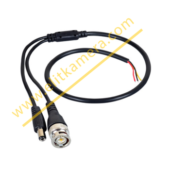 Hazr Bnc+Power Kablo ( Erkek )