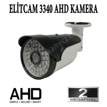 Elitcam 3340 - 2.0 Megapixel Ahd Bullet Kamera ( Metal Kasa )