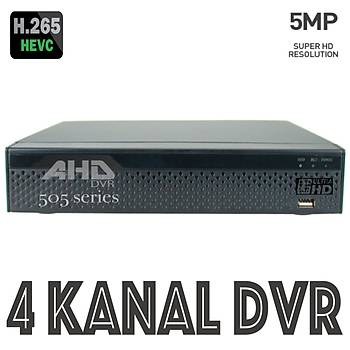 Elitcam 505 -Xmeye- 4 Kanal 5.0 M.Pixel Ahd Kayt Cihaz