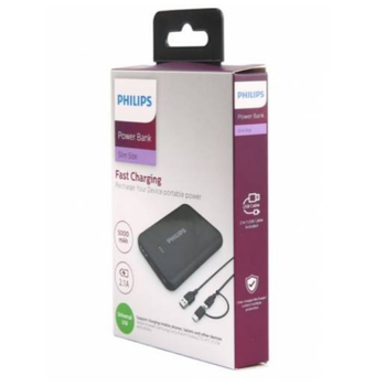 Phlps 5000 Mah Sper Slim Powerbank DLP1505AB