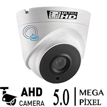 Elitcam Hd-3007  5.0  Megapixel Ahd Dome Kamera