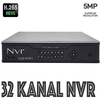 Elit Hd-2132 32 Kanal Nvr 5.0 m.pixel H265 2x8 destekler