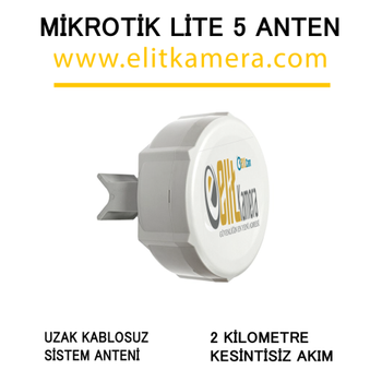 Mikrotik Lite5  2 Km. Kesintisiz Anten