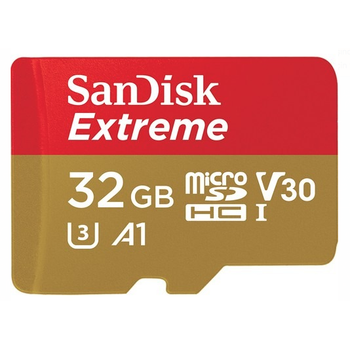 Sandisk Extreme 32Gb 90Mb/Sn Microsdhc Uhs-1 U3 Excera Thn-M302r0320ea