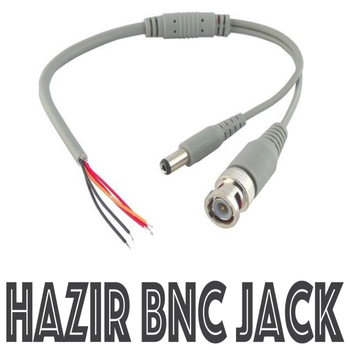 Hazr Bnc+Power Kablo ( Erkek )